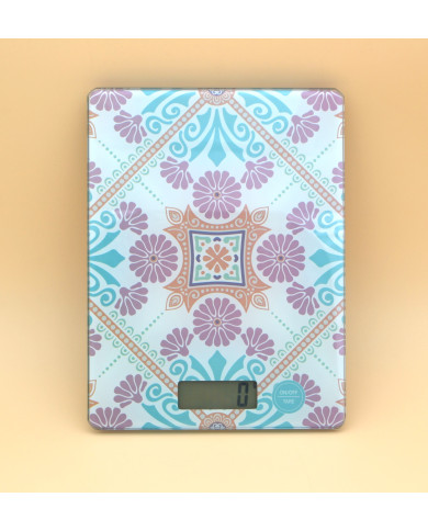 BILANCIA RETTANGOLARE DECORAZIONE ALOHA