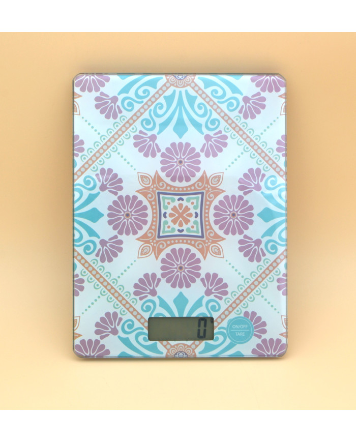 BILANCIA RETTANGOLARE DECORAZIONE ALOHA