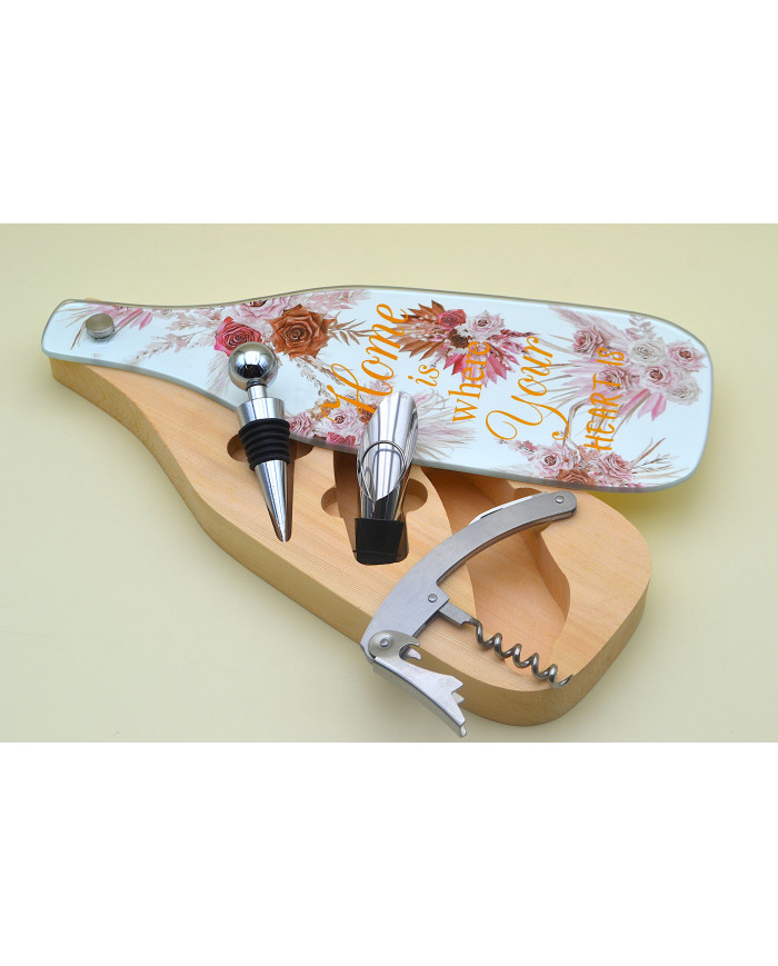 SET VINO FLOREALE