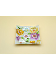 SVUOTATASCHE FLOREALE 15X15