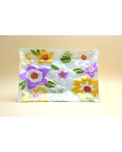 SVUOTATASCHE FLOREALE 24X16