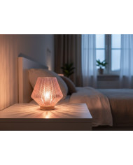 LAMPADA ROSA A LED