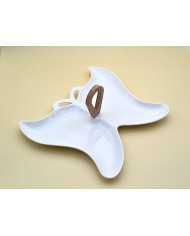 ANTIPASTIERA A FARFALLA 22 X 30