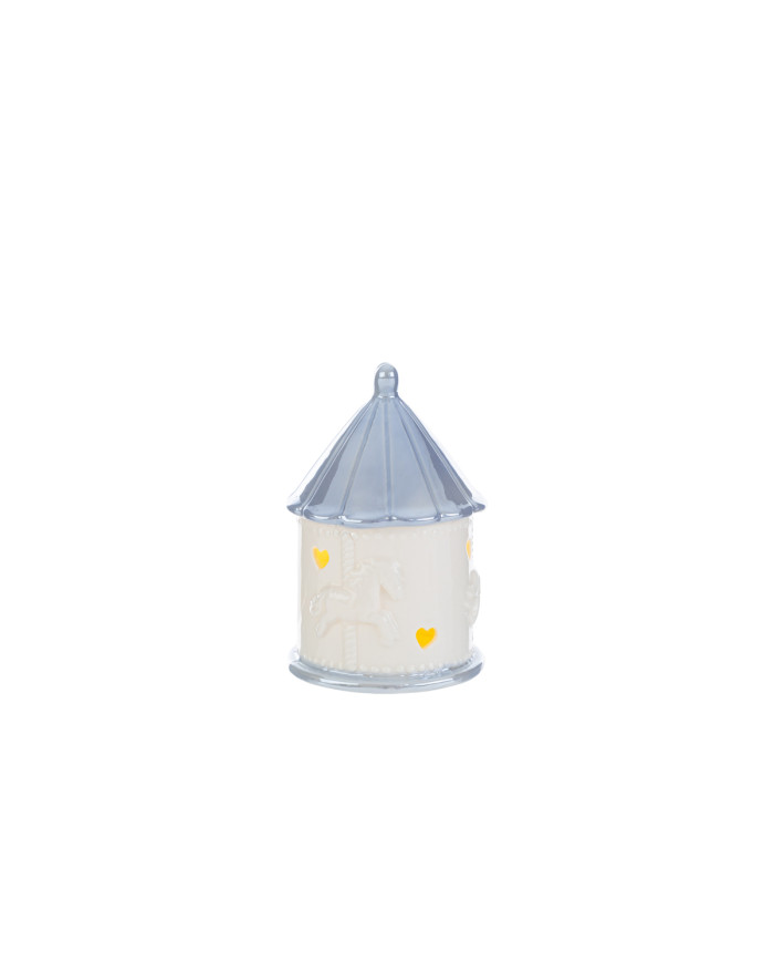 GIOSTRINA LED CELESTE H.12
