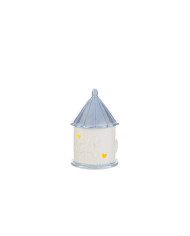 GIOSTRINA LED CELESTE H.12
