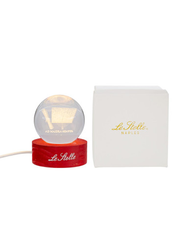LAMPADA GLOBO LAUREA IN VETRO USB D.6CM
