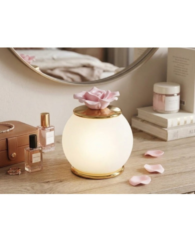 LAMPADA LED FIORE ROSA H.11