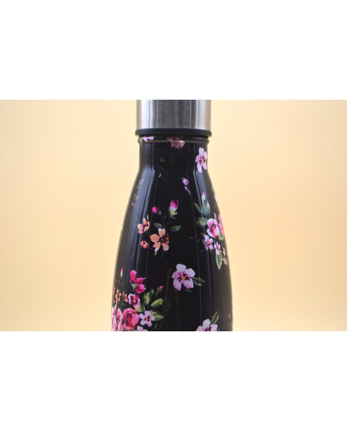 BORRACCIA FLOREALE NERA