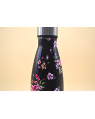 BORRACCIA FLOREALE NERA