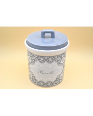 BISCOTTIERA FLOREALE GREY