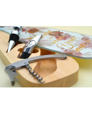 SET VINO FLOREALE
