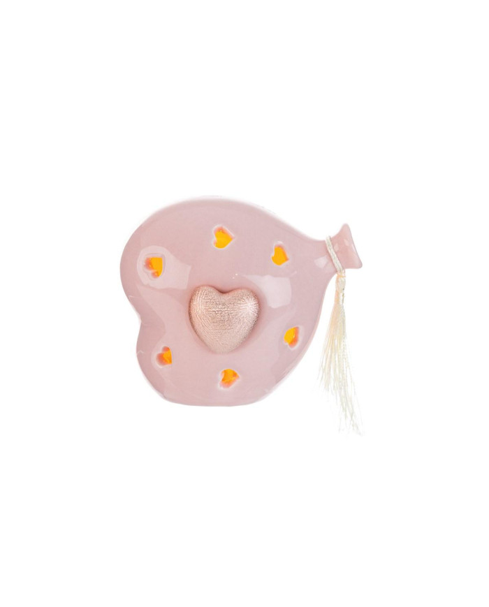 PALLONCINO LED CUORE ROSA