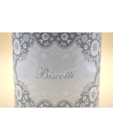 BISCOTTIERA FLOREALE GREY