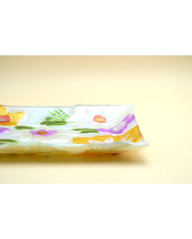SVUOTATASCHE FLOREALE 24X16