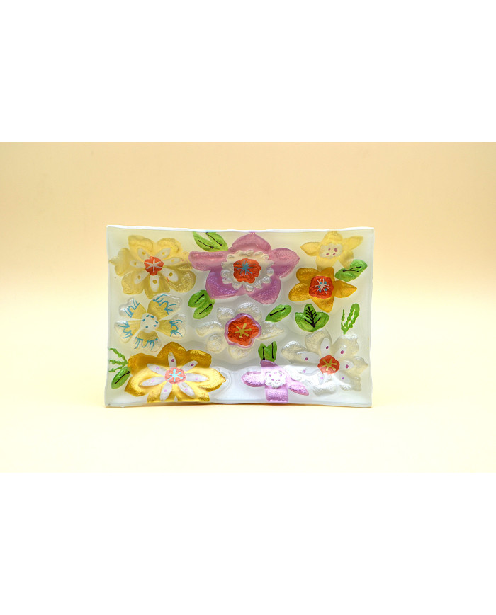 SVUOTATASCHE FLOREALE 16X11