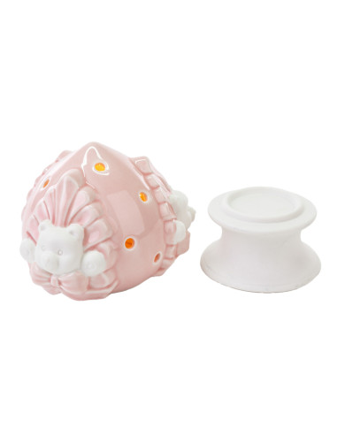 POMO ORSETTO LED ROSA H.13