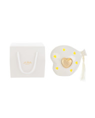PALLONCINO LED CUORE ORO