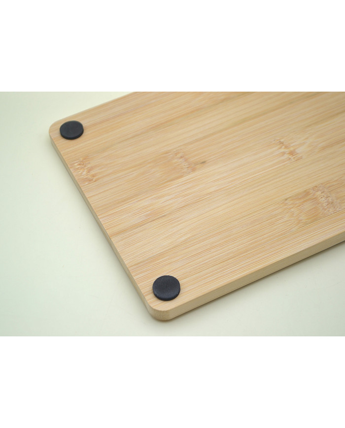 TAGLIERE RETTANGOLARE GLICINE CON DUE COLTELLI